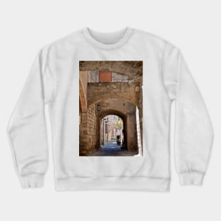 Greece. Rhodes. Rhodes city. Old town. Crewneck Sweatshirt